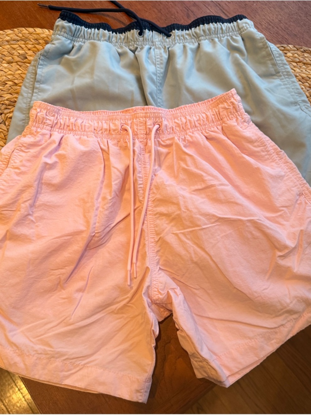 Men’s/Boy’s H&M Lightweight Shorts - 2 pairs
